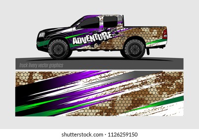 truck livery design vector
