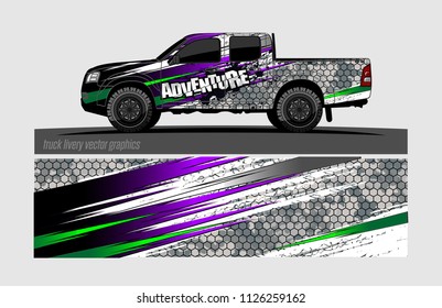 truck livery design vector