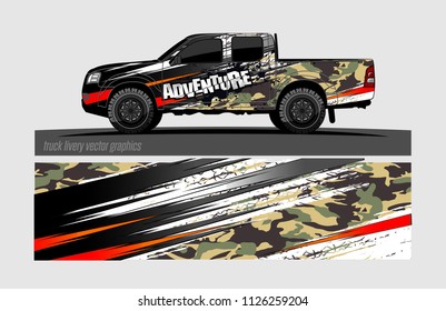 truck livery design vector
