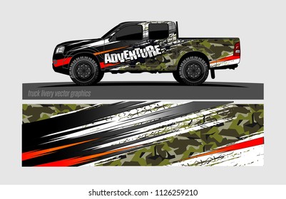 truck livery design vector