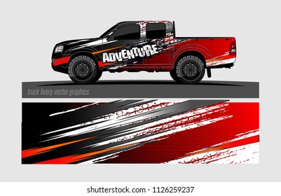 truck livery design vector