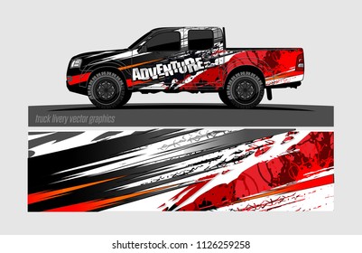truck livery design vector