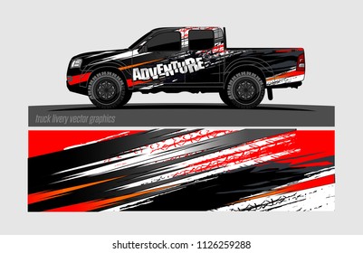 truck livery design vector
