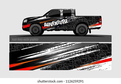 truck livery design vector