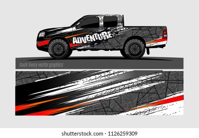 truck livery design vector