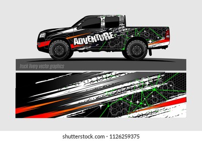 truck livery design vector
