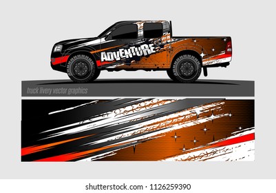 truck livery design vector