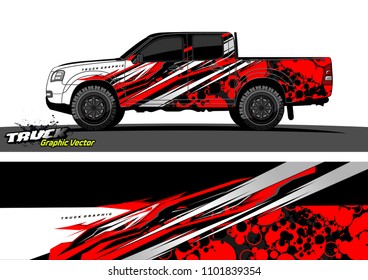 Truck livery vector