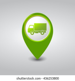 Truck Location Green Pointer