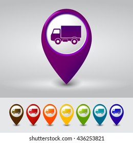 Truck Location Pointer / All Color Pointer