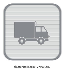 Truck. Logistic icon. Transportation symbol. symbol icon laden truck. carriage of the goods or things