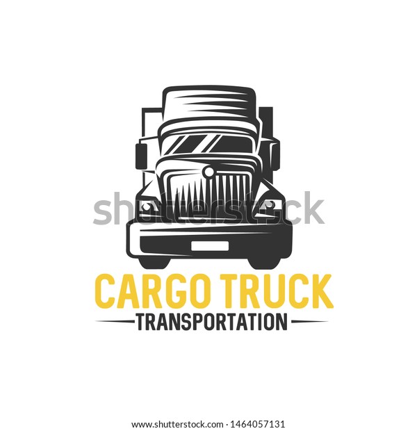 Truck Logo, cargo, delivery, logistic.\
Vector illustration.