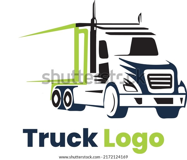 Truck Logo for Company\
profile design