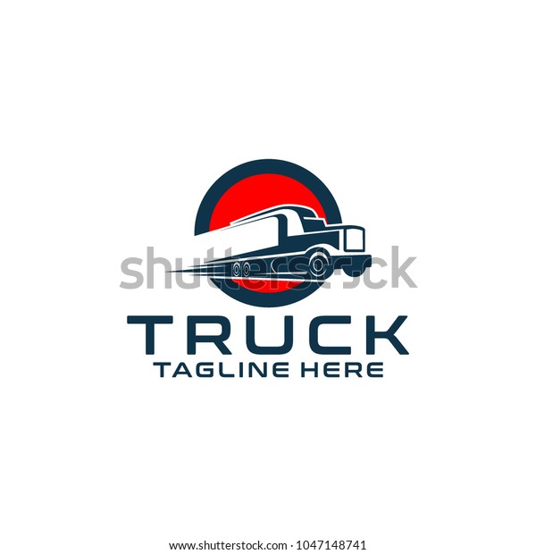 truck logo highway designs