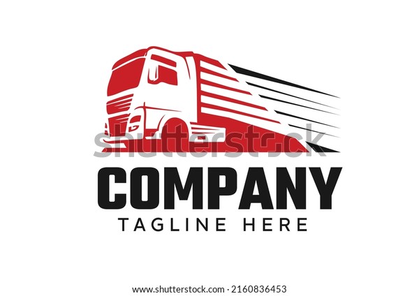 truck logo design for\
business industry
