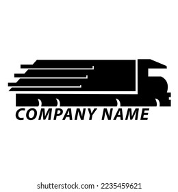 Truck Logo design. Logistics and Transport Logo design vector.EPS 10