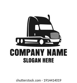 Truck Logo Design Template Inspiration, Vector Illustration, Vehicle Logo.