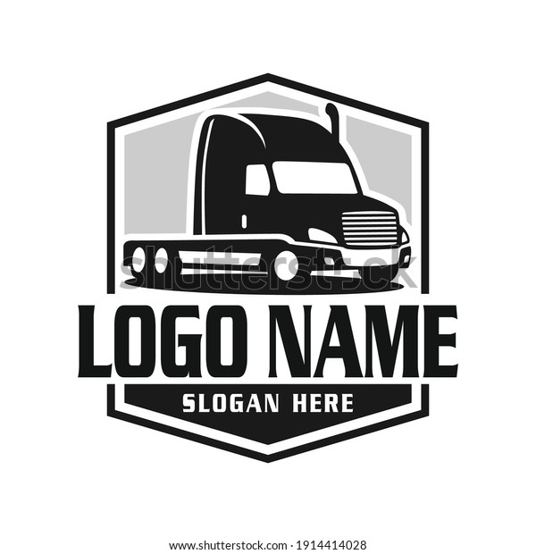 Truck Logo Design Template Inspiration Vector Stock Vector (royalty 