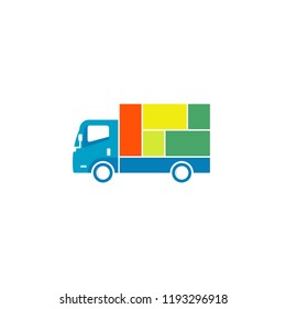 Truck Logo Design Vector