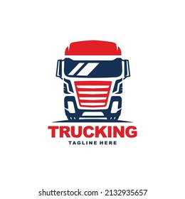 Truck logo design vector illustration