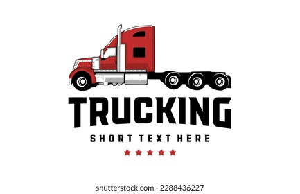 Truck logo designs template vector, cargo logo, delivery, Logistic logo symbol