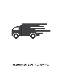 Truck logo icon ilustration vector template
