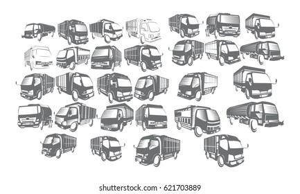 Truck Logo Set Collections