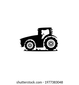 Truck logo silhouette design vector illustration