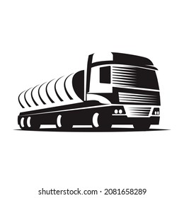 truck logo simple clean and elegance