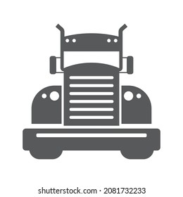 truck logo simple clean and elegance