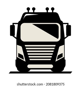 LKW-Logo einfach sauber und elegant