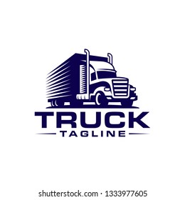 Truck Logo Stock Images Stock Vector (Royalty Free) 1333977605 ...