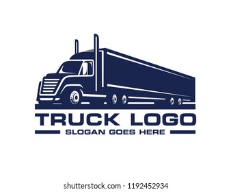 Truck logo template