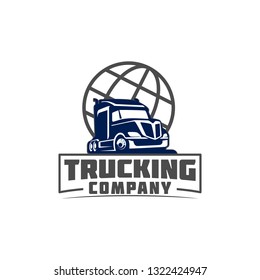 Truck Logo Template Abstract Vector 