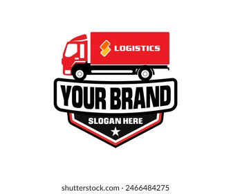 truck logo template, Truck diesel repair and service logo template