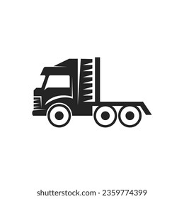 Truck Logo template Isolated. Brand Identity. Icon Abstract Vector graphic