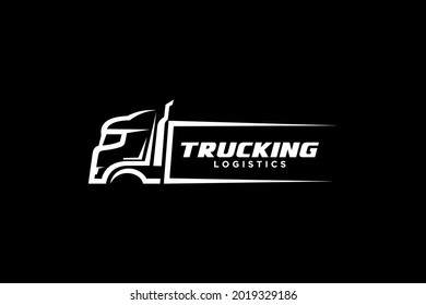 Truck logo template, Perfect logo for business related to automotive.