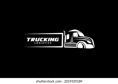 Truck logo template, Perfect logo for business related to automotive.