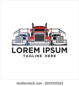 Truck logo template, Perfect logo for business related to automotive industry