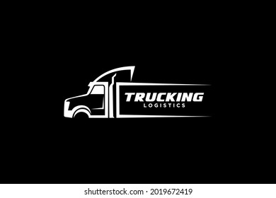 Truck logo template, Perfect logo for business related to automotive.