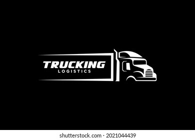 Truck logo template, Perfect logo for business related to automotive.