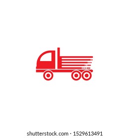 Truck logo template vector icon design