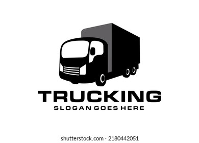 Truck Logo Transportation Abstract Lines Vector Stock Vector (Royalty ...