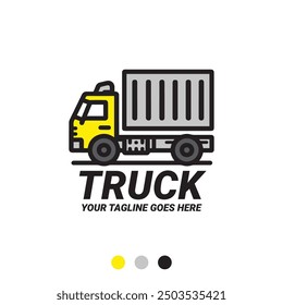 Truck Logo for Transportation Business