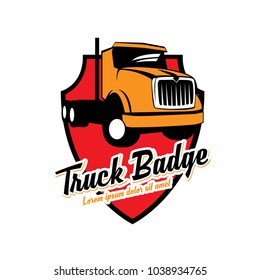 truck logo vector