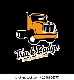 truck logo vector