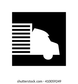 truck logo vector.