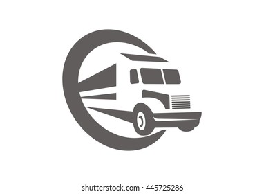 truck logo vector