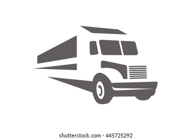 truck logo vector