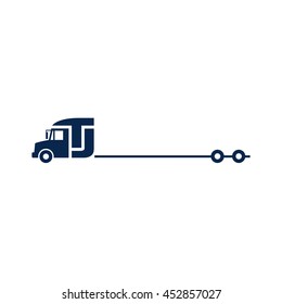 truck logo vector.